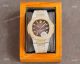 Swiss Replica Patek Philippe Nautilus 9015 Ultra-thin Watch Two Tone Iced Out Case (2)_th.jpg